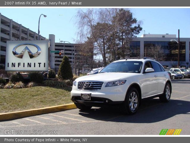 2007 Infiniti FX 35 AWD in Ivory Pearl