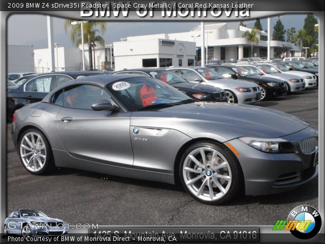 Bmw z4 space grey red interior #2