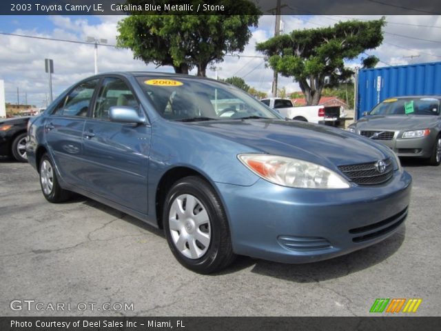 2003 Toyota Camry LE in Catalina Blue Metallic