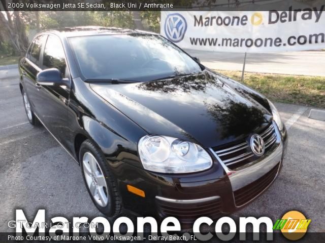 2009 Volkswagen Jetta SE Sedan in Black Uni