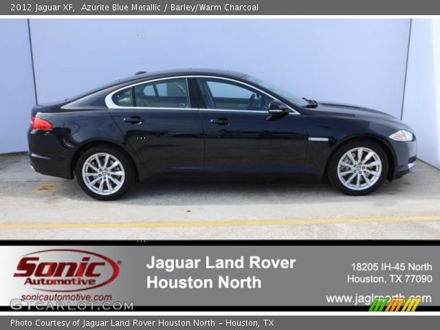 2012 Jaguar XF  in Azurite Blue Metallic