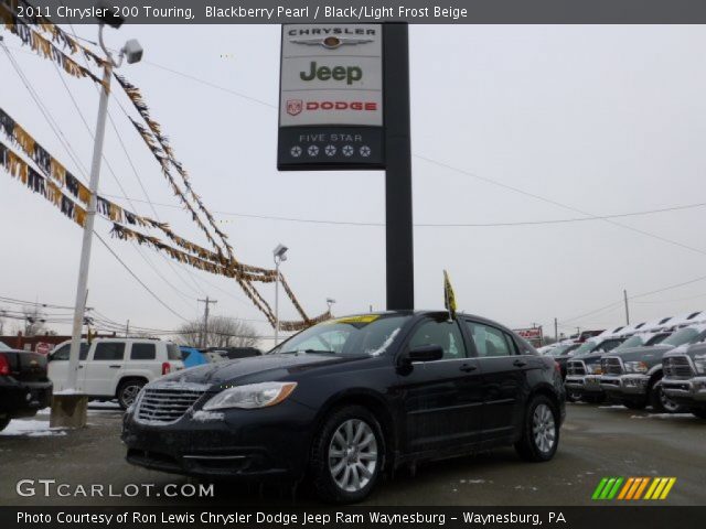 2011 Chrysler 200 Touring in Blackberry Pearl