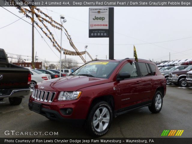 2011 Jeep Compass 2.4 Limited 4x4 in Deep Cherry Red Crystal Pearl