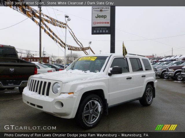 2008 Jeep Patriot Sport in Stone White Clearcoat