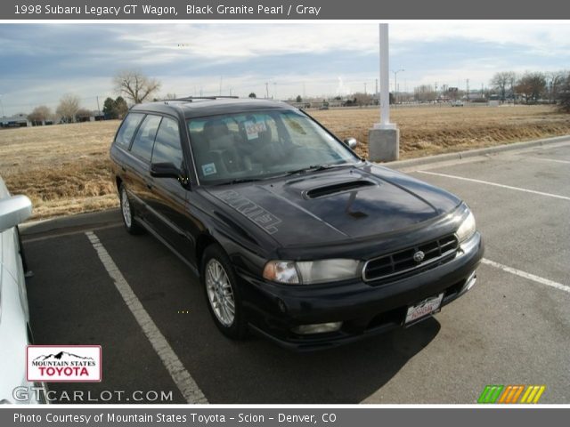 1998 Subaru Legacy GT Wagon in Black Granite Pearl