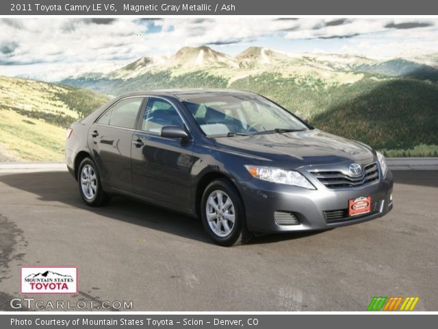2011 Toyota Camry LE V6 in Magnetic Gray Metallic