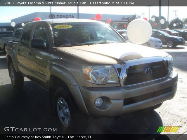 2008 Toyota Tacoma V6 PreRunner Double Cab in Desert Sand Mica