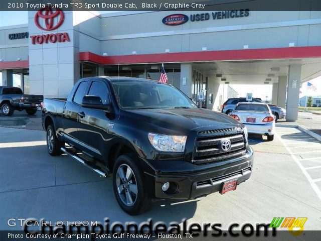 2010 Toyota Tundra TRD Sport Double Cab in Black