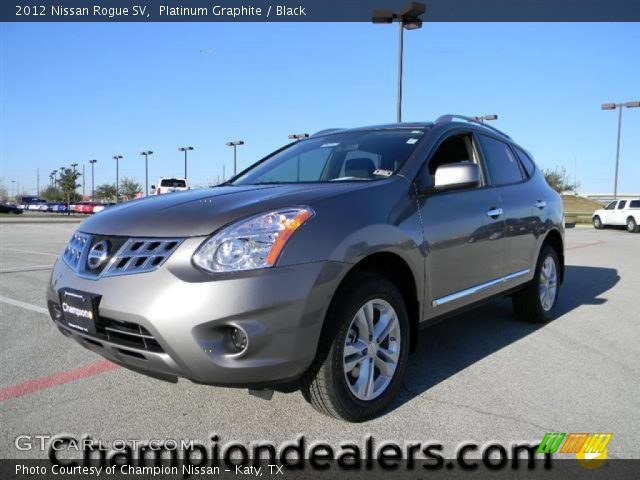 2012 Nissan Rogue SV in Platinum Graphite