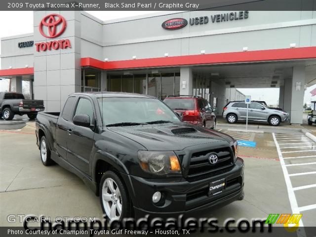 2009 Toyota Tacoma X-Runner in Black Sand Pearl