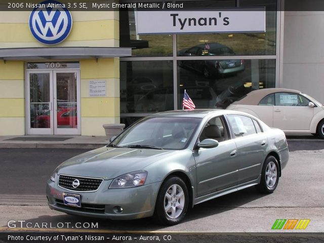 2006 Nissan Altima 3.5 SE in Mystic Emerald Metallic
