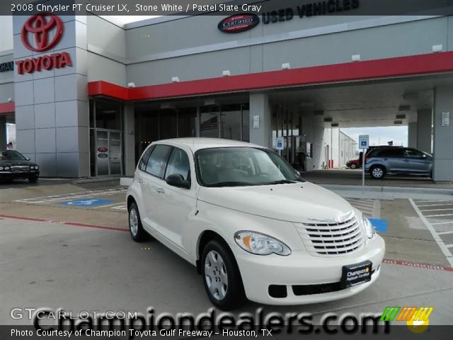 2008 Chrysler PT Cruiser LX in Stone White