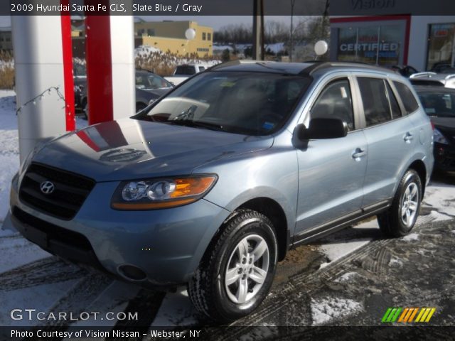 2009 Hyundai Santa Fe GLS in Slate Blue