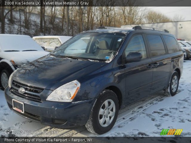 2008 Kia Sedona LX in Velvet Blue Metallic