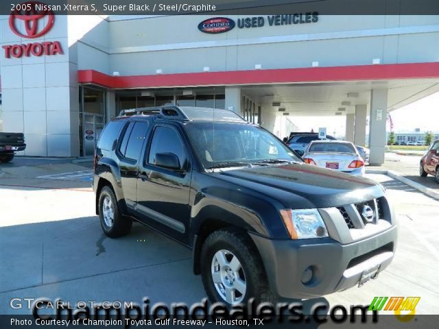 2005 Nissan Xterra S in Super Black