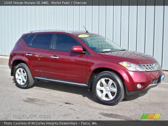 2006 Nissan Murano SE AWD in Merlot Pearl