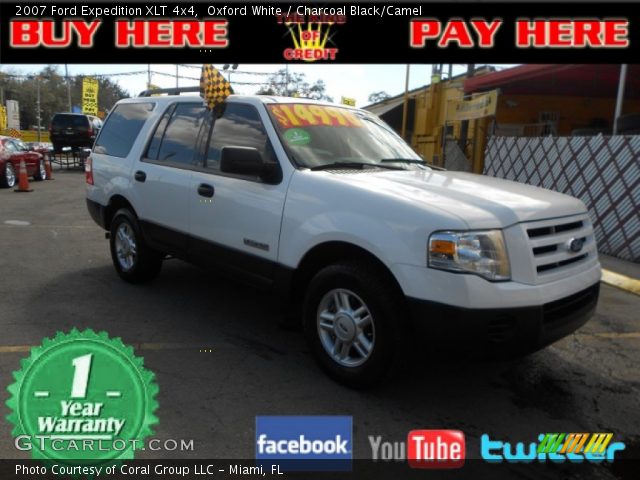 2007 Ford Expedition XLT 4x4 in Oxford White