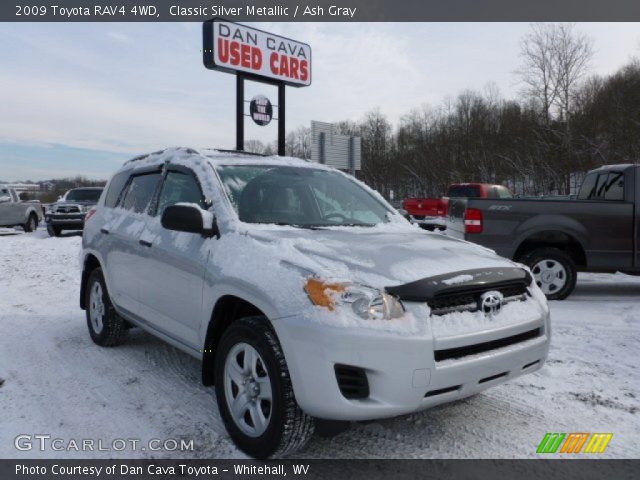 2009 Toyota RAV4 4WD in Classic Silver Metallic