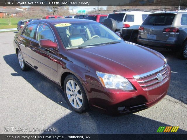 2007 Toyota Avalon XLS in Cassis Red Pearl