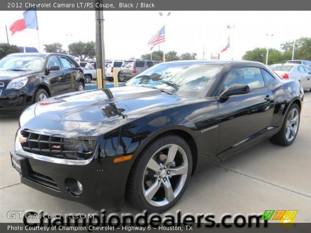 2012 Chevrolet Camaro LT/RS Coupe in Black