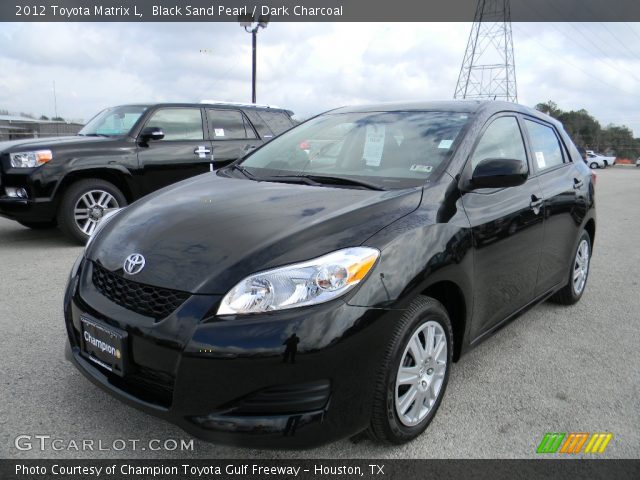 2012 Toyota Matrix L in Black Sand Pearl