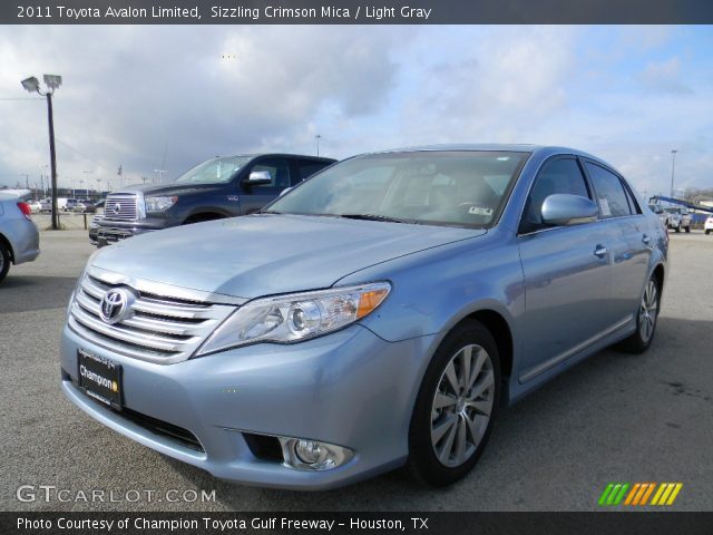 2011 Toyota Avalon Limited in Sizzling Crimson Mica