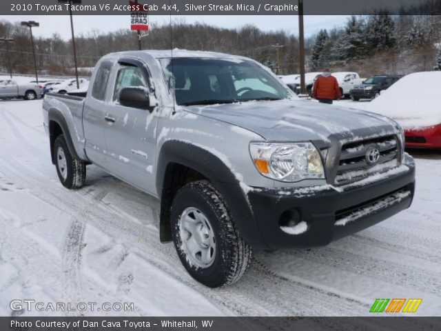 2010 Toyota Tacoma V6 Access Cab 4x4 in Silver Streak Mica