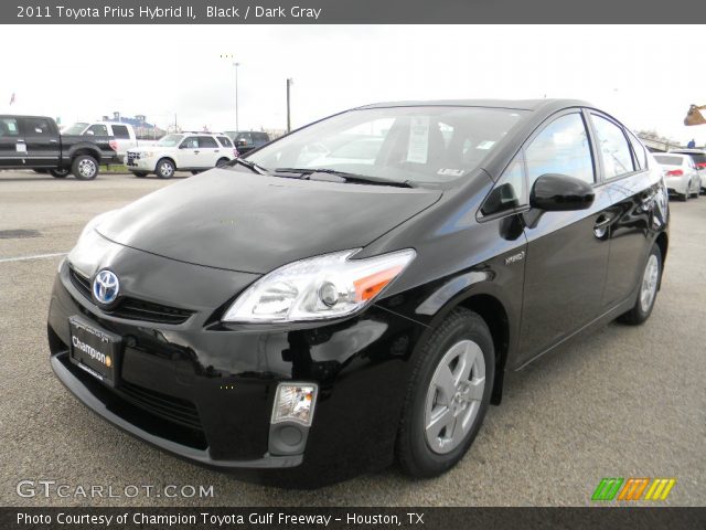 2011 Toyota Prius Hybrid II in Black