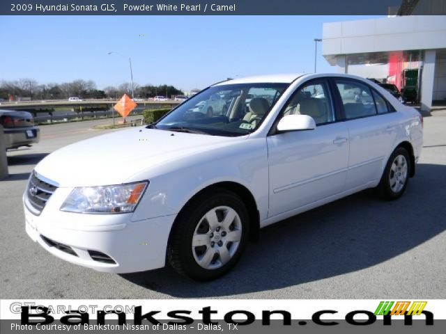 2009 Hyundai Sonata GLS in Powder White Pearl