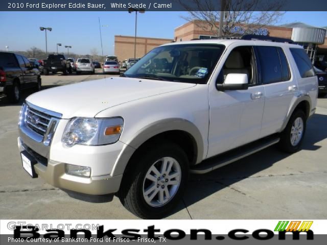 2010 Ford Explorer Eddie Bauer in White Suede