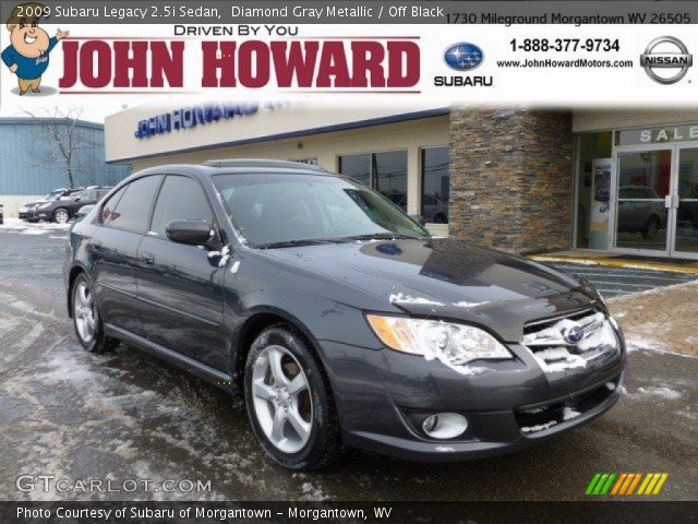 2009 Subaru Legacy 2.5i Sedan in Diamond Gray Metallic