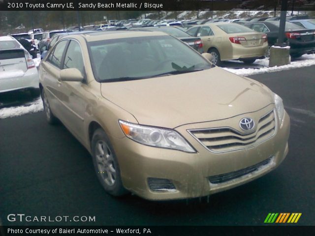 2010 Toyota Camry LE in Sandy Beach Metallic