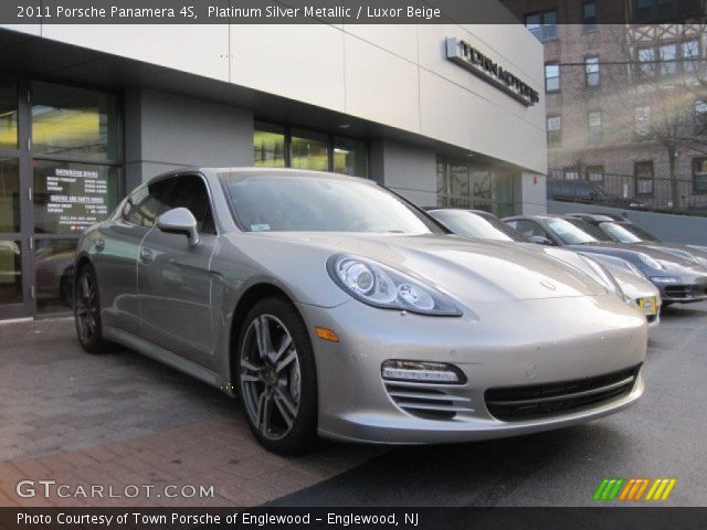 2011 Porsche Panamera 4S in Platinum Silver Metallic