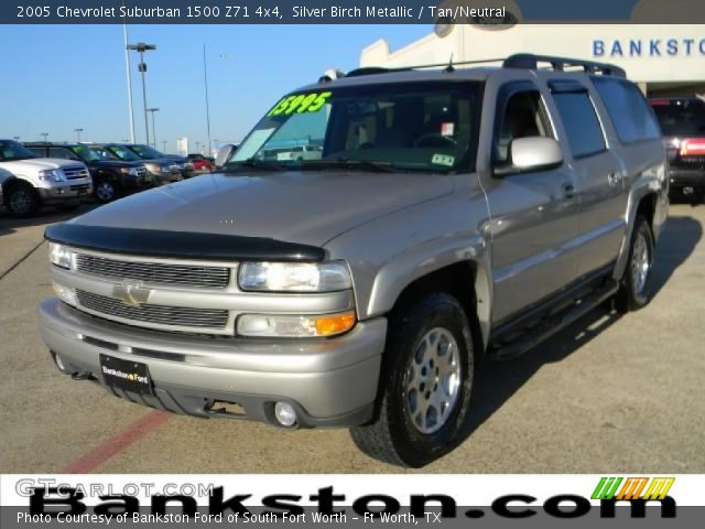 2005 Chevrolet Suburban 1500 Z71 4x4 in Silver Birch Metallic