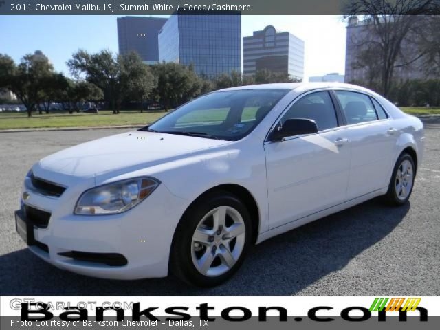2011 Chevrolet Malibu LS in Summit White