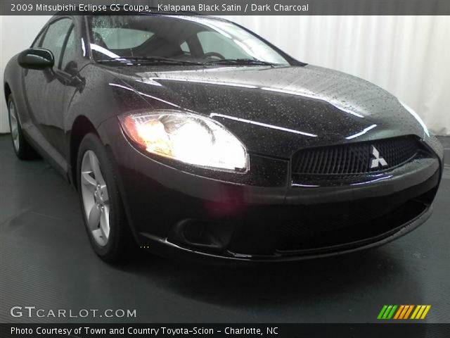 2009 Mitsubishi Eclipse GS Coupe in Kalapana Black Satin