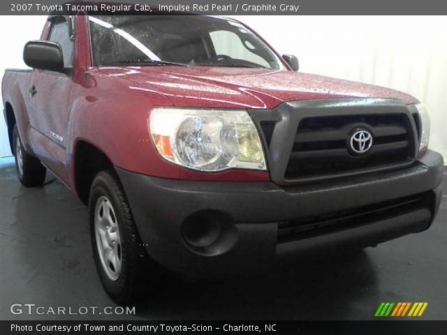 2007 Toyota Tacoma Regular Cab in Impulse Red Pearl