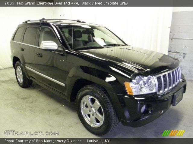 2006 Jeep Grand Cherokee Overland 4x4 in Black
