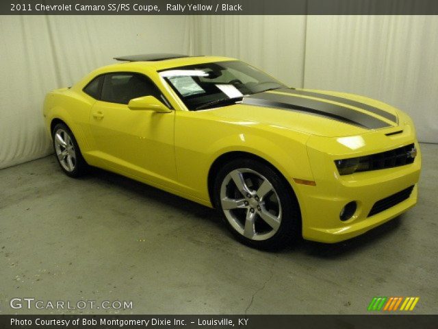 2011 Chevrolet Camaro SS/RS Coupe in Rally Yellow