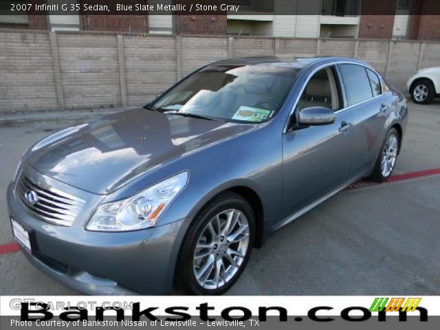 2007 Infiniti G 35 Sedan in Blue Slate Metallic