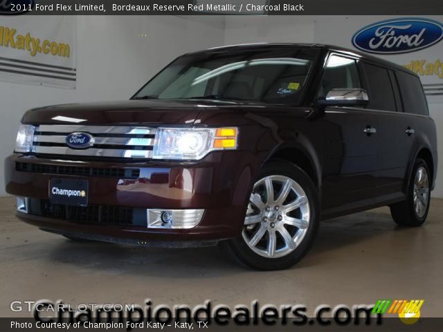 2011 Ford Flex Limited in Bordeaux Reserve Red Metallic