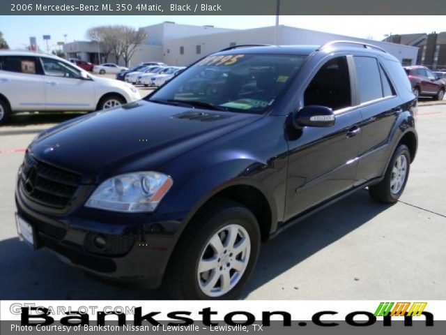 2006 Mercedes-Benz ML 350 4Matic in Black