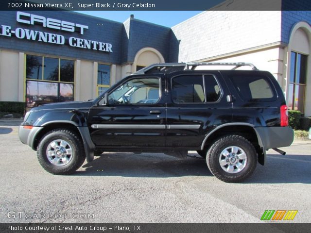 2002 Nissan Xterra XE in Super Black