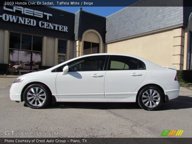 2009 Honda Civic EX Sedan in Taffeta White