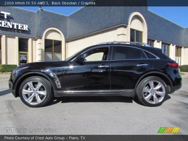 2009 Infiniti FX 50 AWD S in Black Obsidian