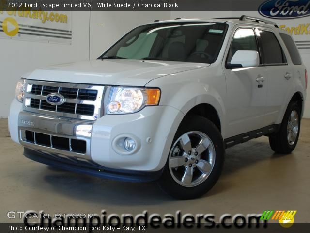 2012 Ford Escape Limited V6 in White Suede