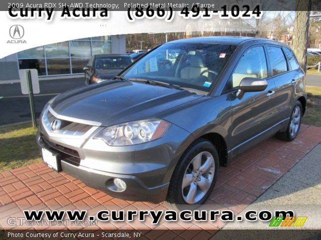 2009 Acura RDX SH-AWD Technology in Polished Metal Metallic