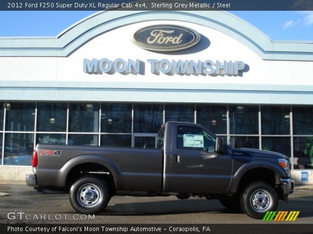 2012 Ford F250 Super Duty XL Regular Cab 4x4 in Sterling Grey Metallic
