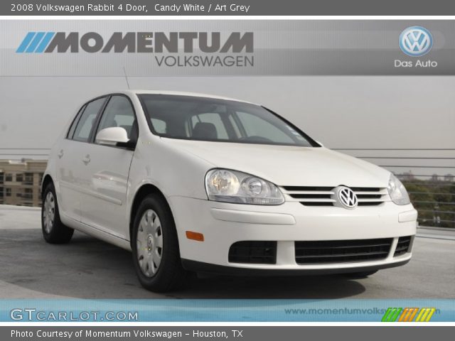2008 Volkswagen Rabbit 4 Door in Candy White