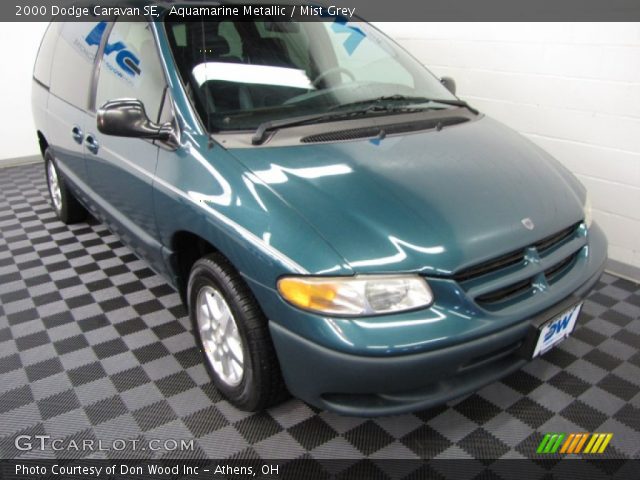 2000 Dodge Caravan SE in Aquamarine Metallic